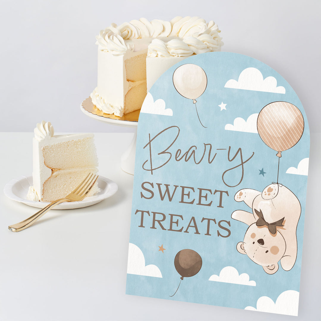 We Can Bearly Wait Party Signs Set - 6 Ct