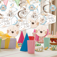 We Can Bearly Wait Hanging Swirls - 40 Ct