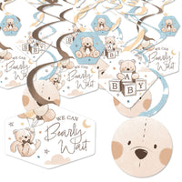 We Can Bearly Wait Hanging Swirls - 40 Ct