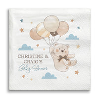 Custom Text Napkins - We Can Bearly Wait