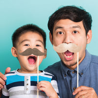 Personalized We Can Bearly Wait Photo Props - 20 Ct