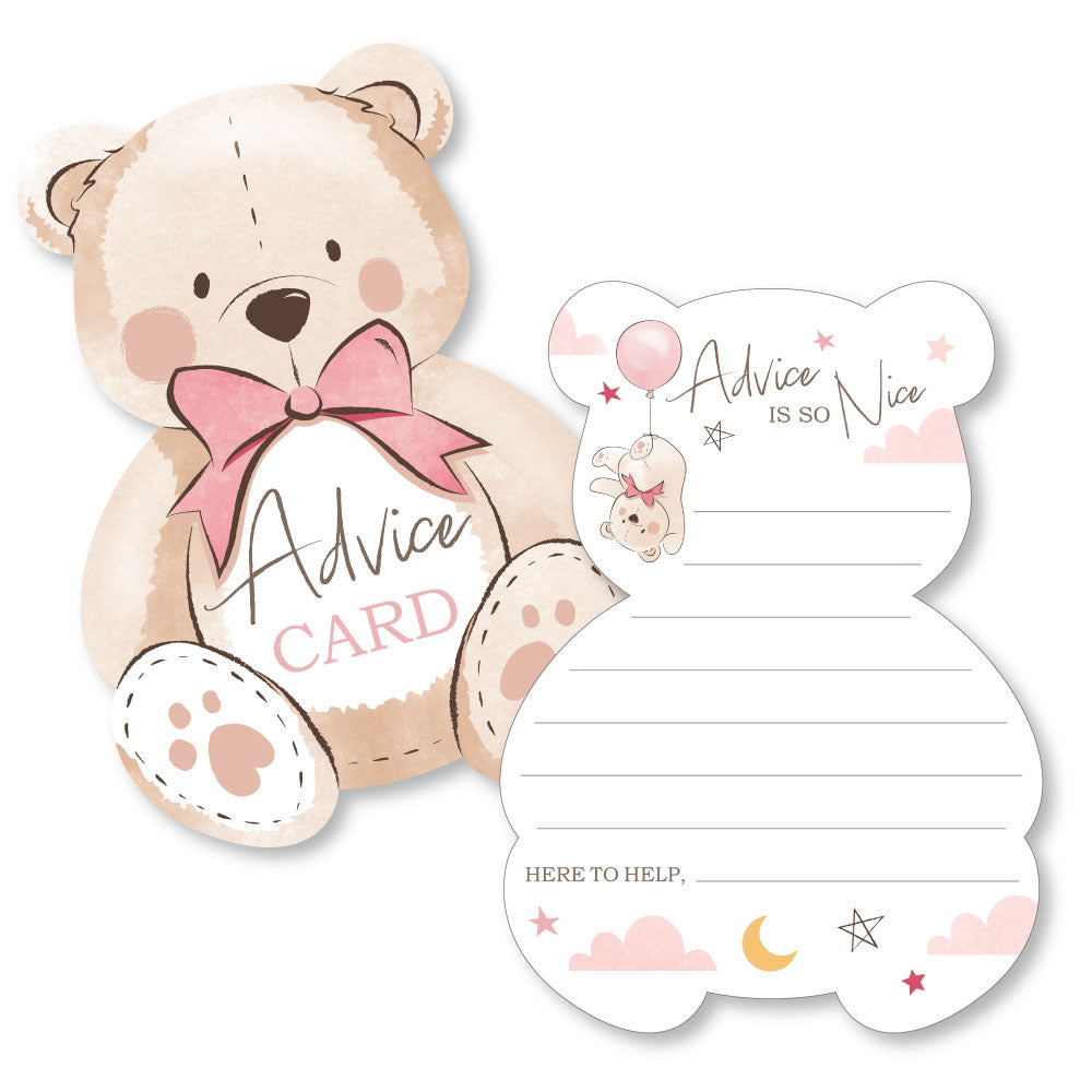 We Can Bearly Wait Advice Cards Game - 20 Ct