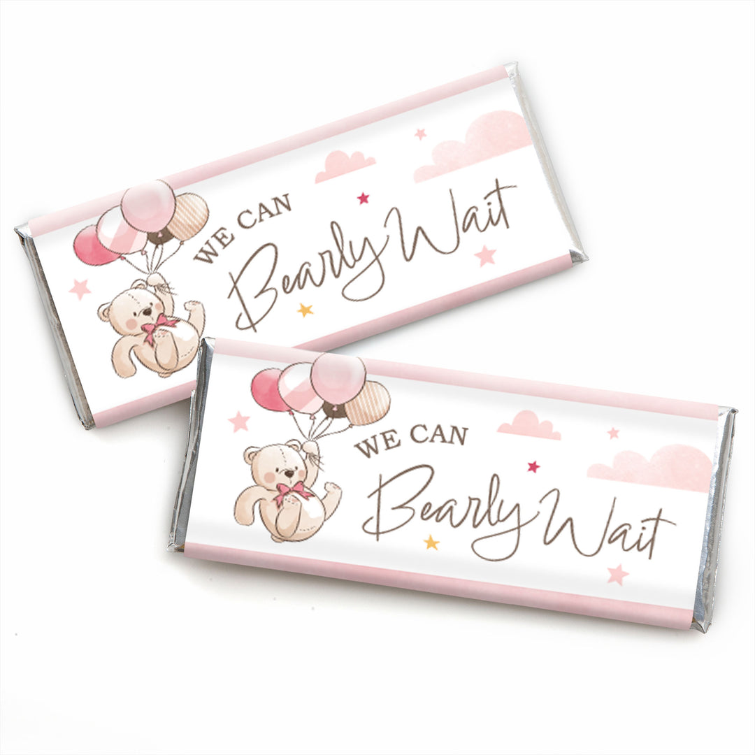 We Can Bearly Wait Candy Bar Wrapper - 24 Ct