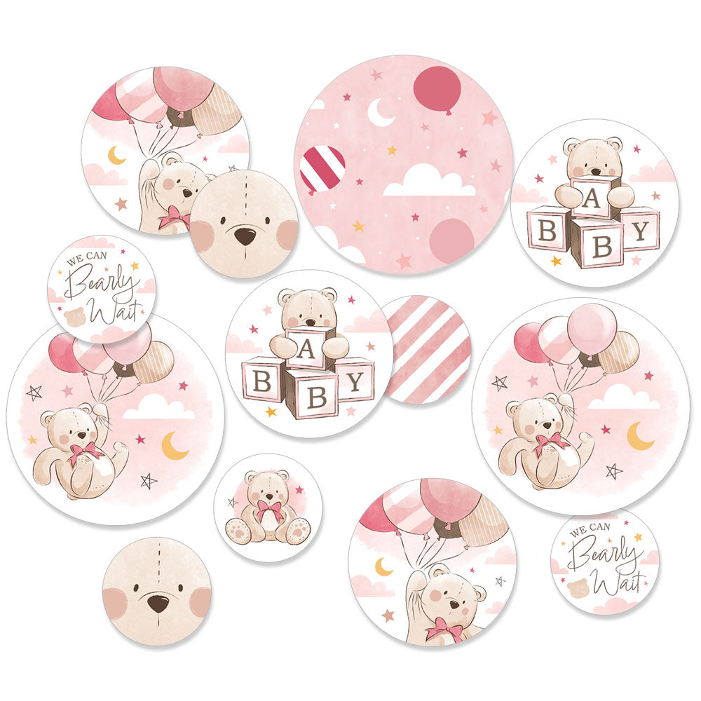 We Can Bearly Wait Large Confetti - 27 Ct