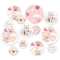 We Can Bearly Wait Large Confetti - 27 Ct