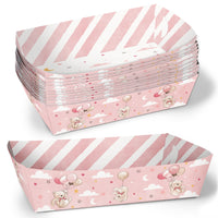 We Can Bearly Wait Teddy Bear Party Paper Food Trays