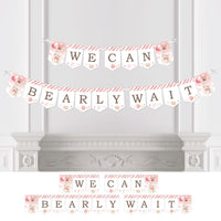 We Can Bearly Wait Bunting Banner