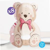 We Can Bearly Wait 3D Centerpieces - 8 Ct