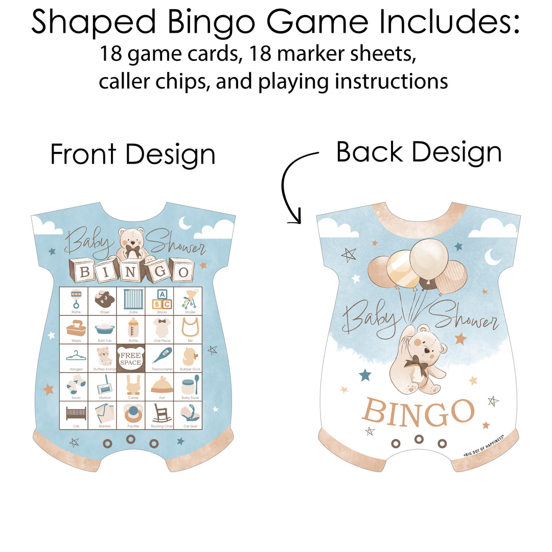 We Can Bearly Wait Bingo Game - 18 Ct