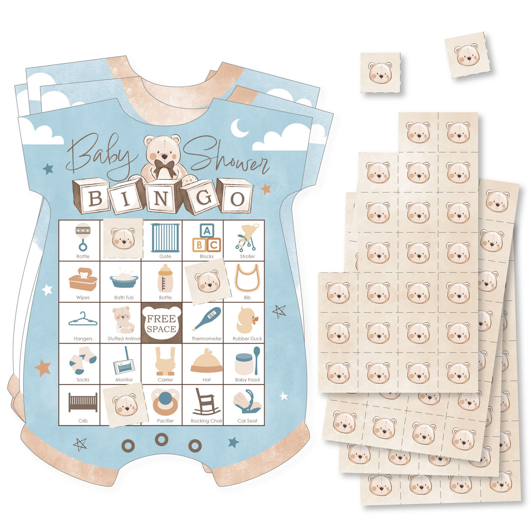 We Can Bearly Wait Bingo Game - 18 Ct