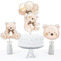We Can Bearly Wait  Table Toppers - 15 Ct