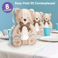 we can bearly wait table deocrations that look like little bears
