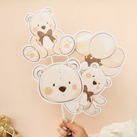 We Can Bearly Wait  Table Toppers - 15 Ct
