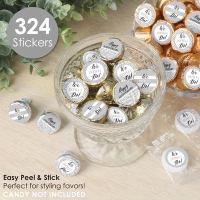 We Still Do - Wedding Anniversary - Anniversary Party Small Round Candy Stickers - Party Favor Labels - 324 Count