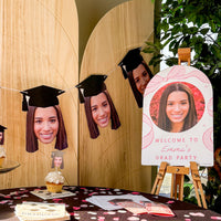 Custom Photo Tying The Knot Welcome Sign