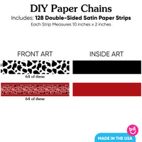 Western Hoedown DIY Paper Chains - 128 Pc