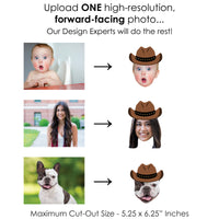 Custom Fun Face Cowboy Hat Essentials - 20 Ct