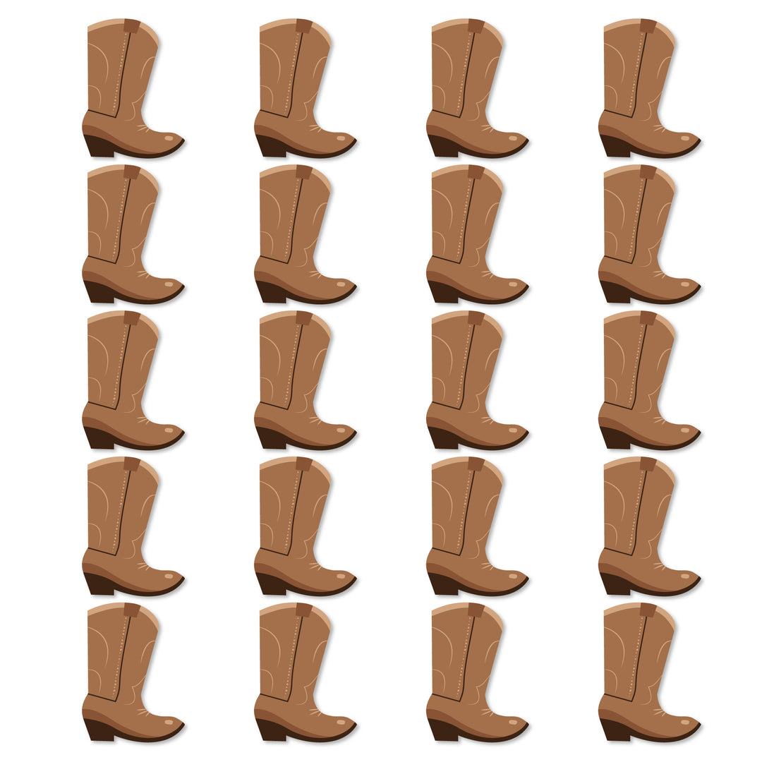 Western Hoedown Large Essentials - 20 Ct