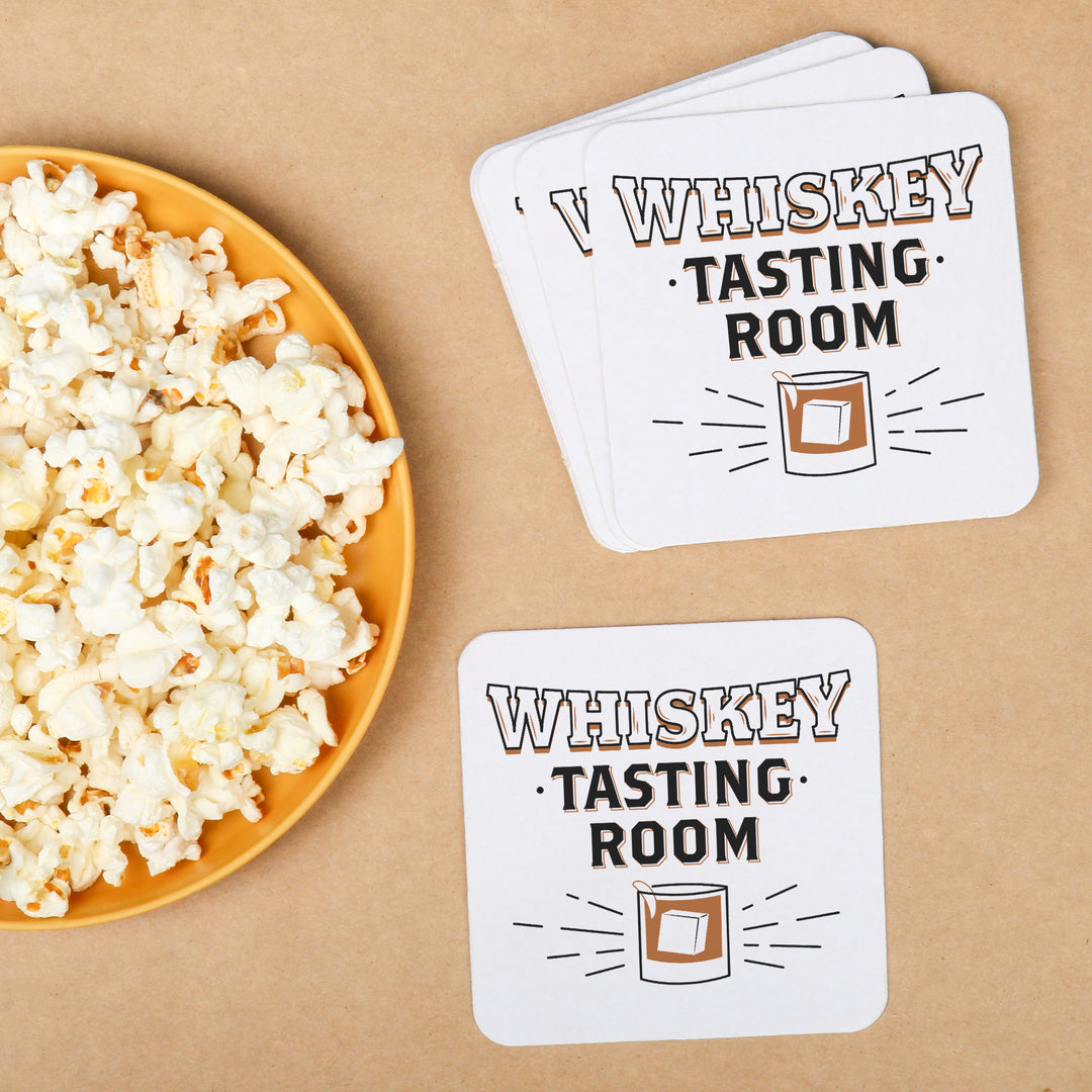 Drink Coasters - Whiskey Tasting Room - 25 Ct