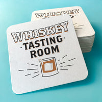 Drink Coasters - Whiskey Tasting Room - 25 Ct