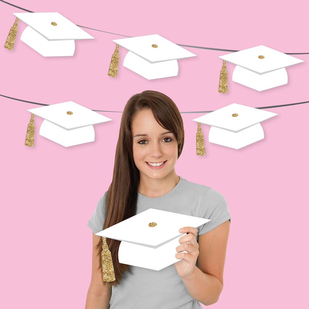 Grad Cap Large Essentials - 20 Ct