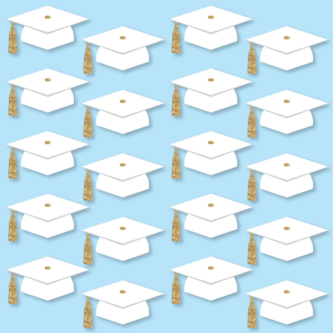 Grad Cap Large Essentials - 20 Ct