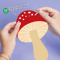 Wild Mushroom Garland Banner - 15 Pc