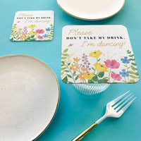 Drink Coasters - Wild Flowers - 25 Ct