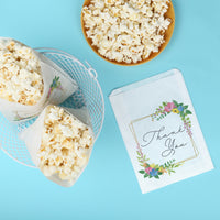 Paper Treat Bags - Wildflowers - 25 Ct
