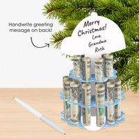 Winter Penguins - DIY Holiday and Christmas Party Money Holder Gift - Cash Cake
