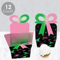 Witch Bow Boxes - 12 Ct