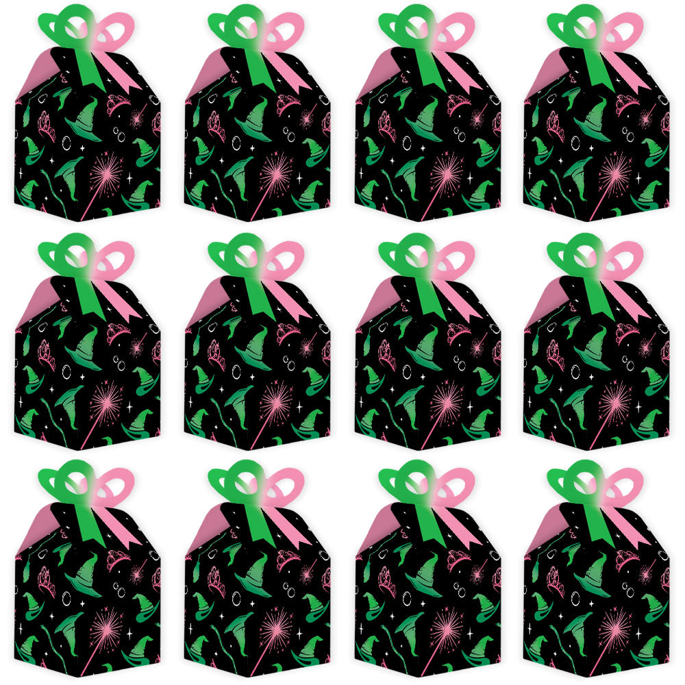 Witch Bow Boxes - 12 Ct