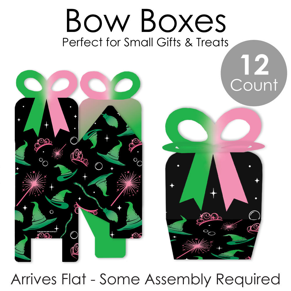 Witch Bow Boxes - 12 Ct