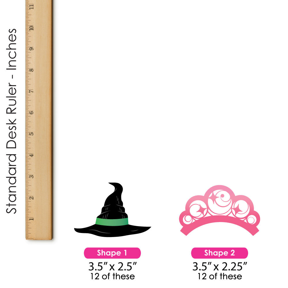 Witch Cupcake Wrappers and Treat Picks - 24 Ct