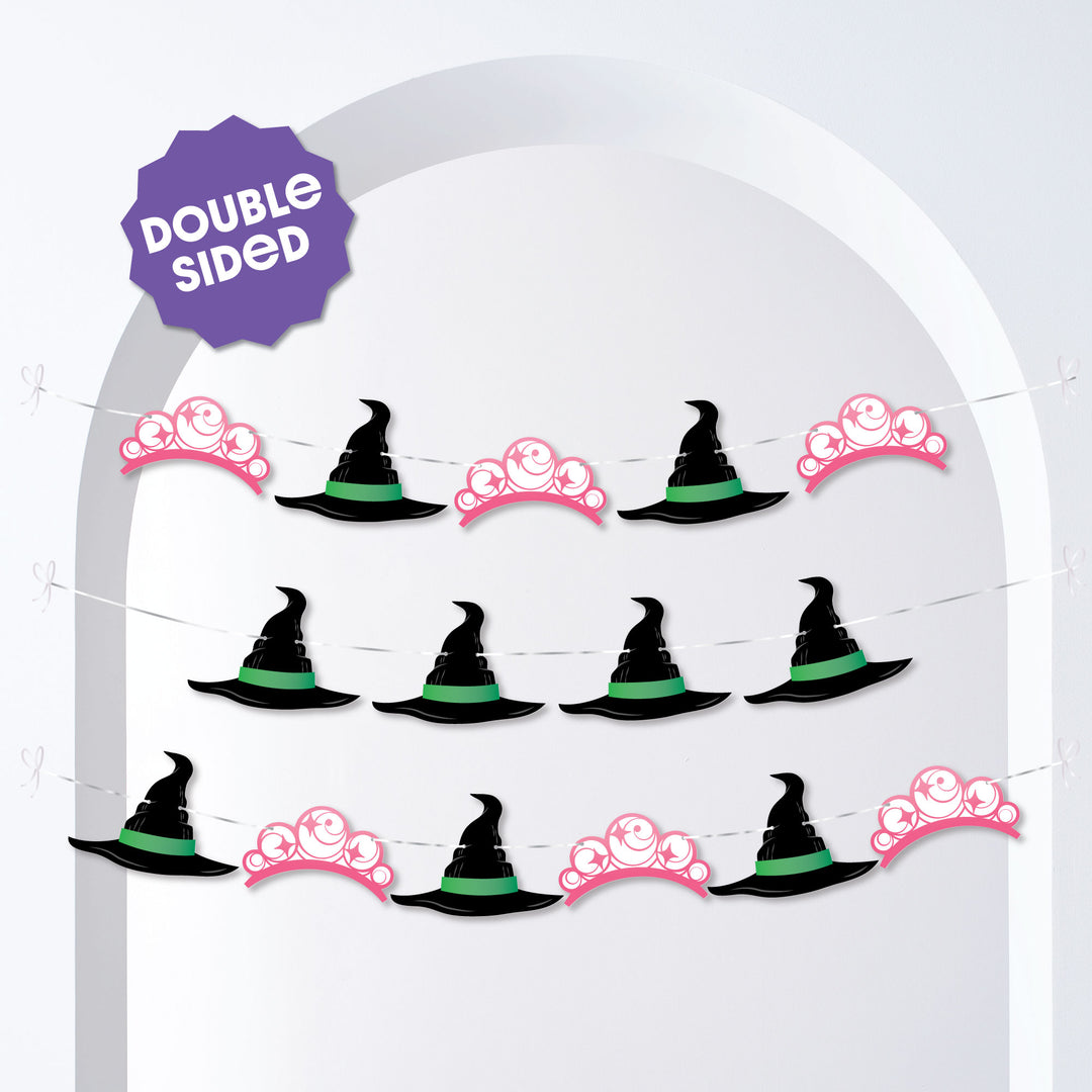 Witch Garland Banner - 15 Pc