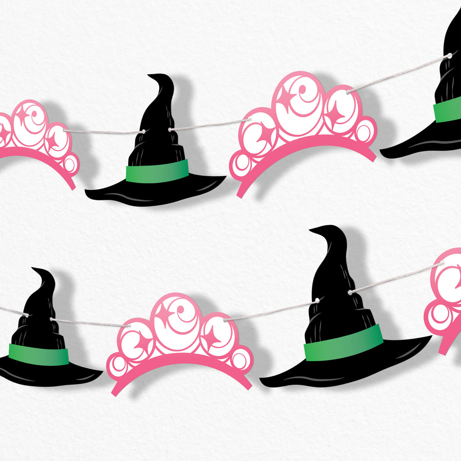 Witch Garland Banner - 15 Pc