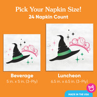 Napkins - Witch - 24 Ct