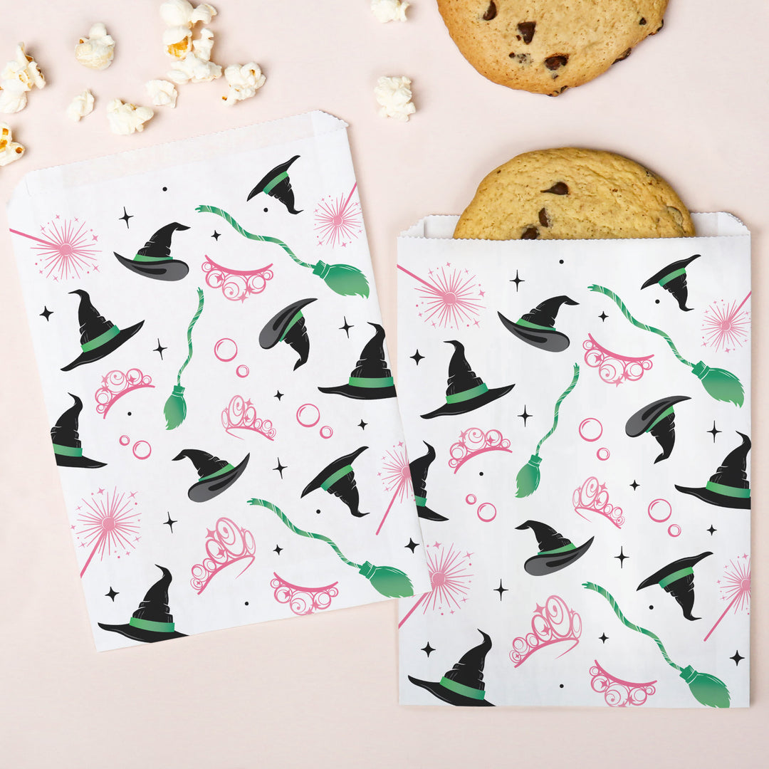 Paper Treat Bags - Witch - 25 Ct
