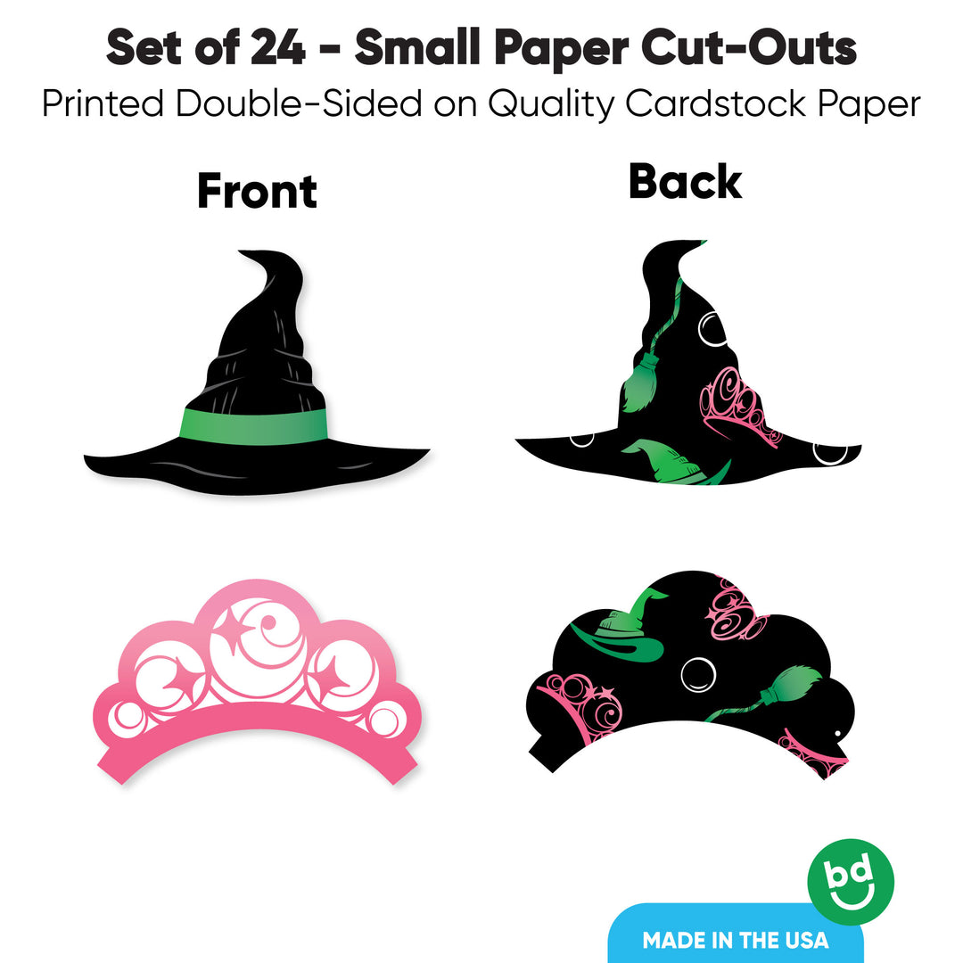 Witch DIY Paper Cut-Outs - 24 Ct
