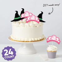 Witch DIY Paper Cut-Outs - 24 Ct