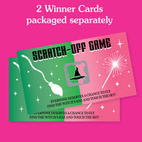 Witch Scratch Off Cards Game - 22 Ct