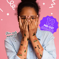 Witch Temporary Tattoos - 108 Ct