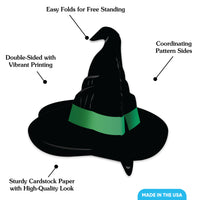 Witch 3D Centerpieces - 8 Ct