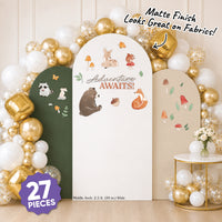 Woodland Animals Backdrop Decals