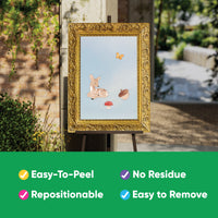 Woodland Animals Backdrop Decals