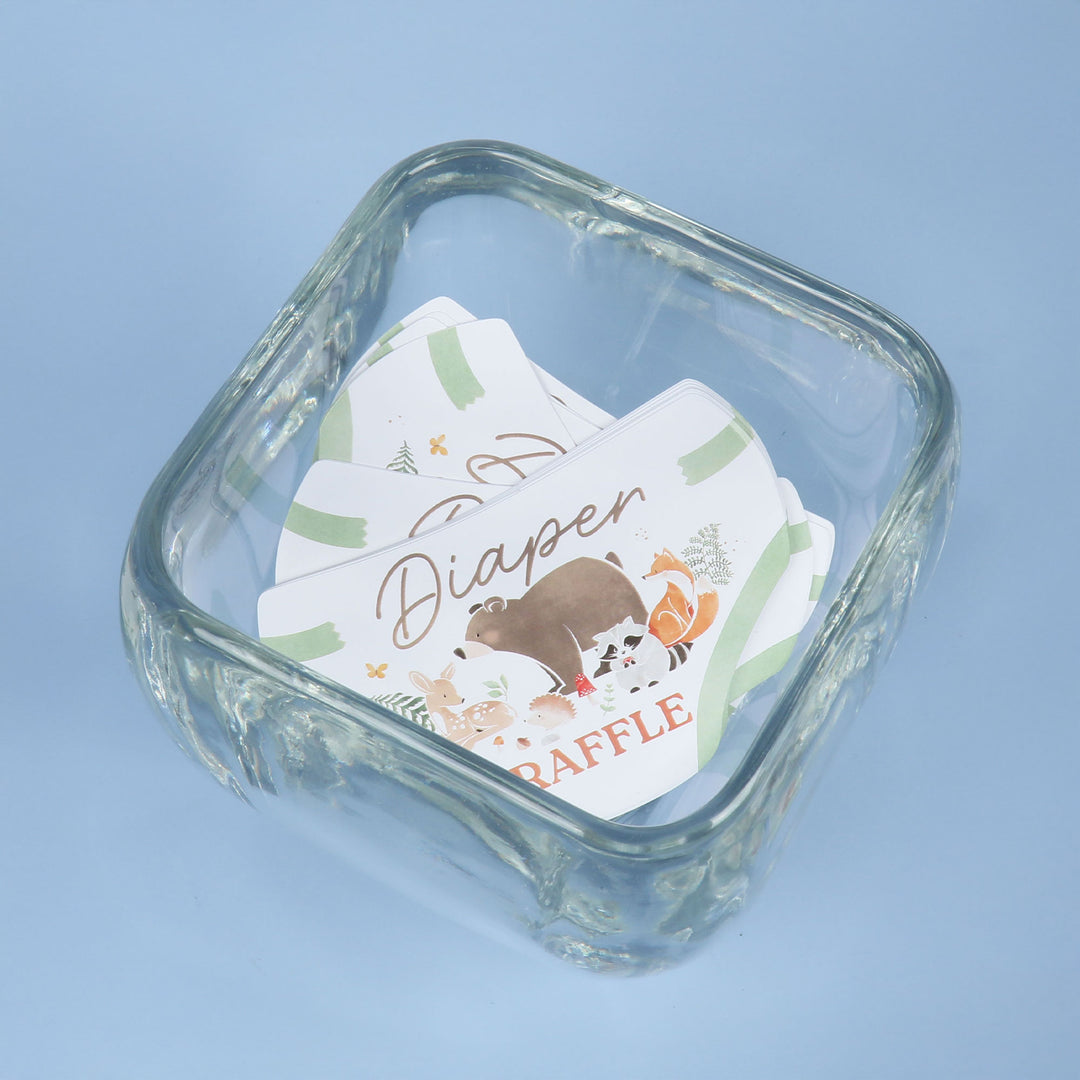 Woodland Animals Diaper Raffle Game - 24 Ct