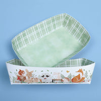 Woodland Animals Party Paper Food Trays