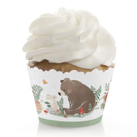 Woodland Animals Cupcake Wrappers - 12 Ct