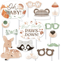 Woodland Animals Photo Props - 20 Ct
