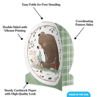 Woodland Animals 3D Centerpieces - 8 Ct